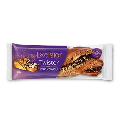 Twister s makovou náplní 350 g