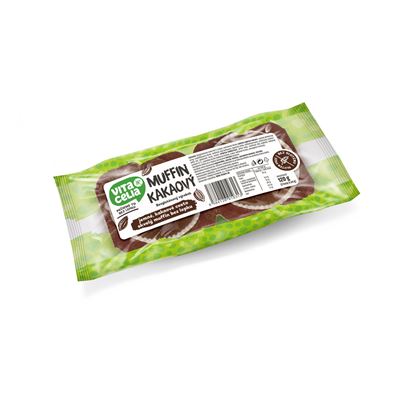 Muffin bezlepkový kakaový 2 x 60 g