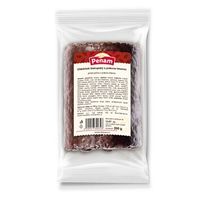 Chlebíček biskupský polomáčený tmavý 200 g