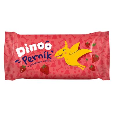 Dinoo Perníček jahoda 60 g