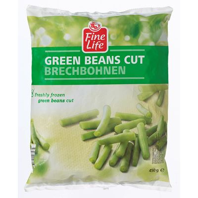 Fine Life Fazolové lusky krájené mraž. 450 g