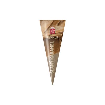 Fine Life Kornuk slaný karamel se smetanou mraž. 24 x 120 ml