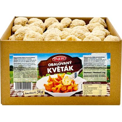 PAJERO Květák obalovaný mraž. 3 kg