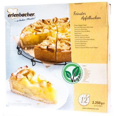 erlenbacher Koláč jablečný Vegan mraž. 2250 g