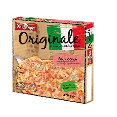 DON PEPPE Pizza šunková mraž. 370 g
