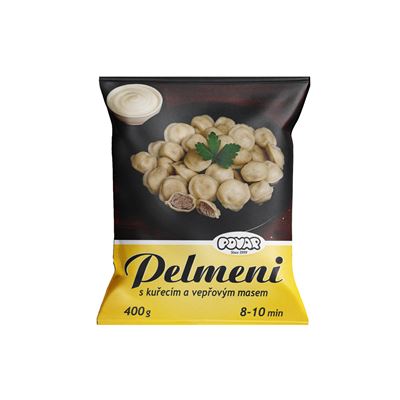 Pelmeni s kuřecím masem mraž. 400 g