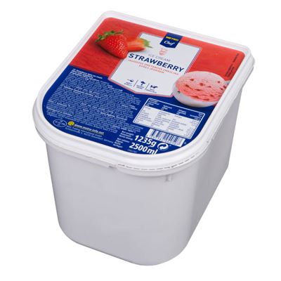 METRO Chef Zmrzlina jahodová mraž. 2,5 l