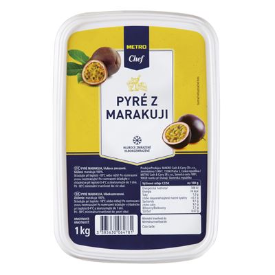 METRO Chef Pyré ovocné maracuja mraž. 1 kg
