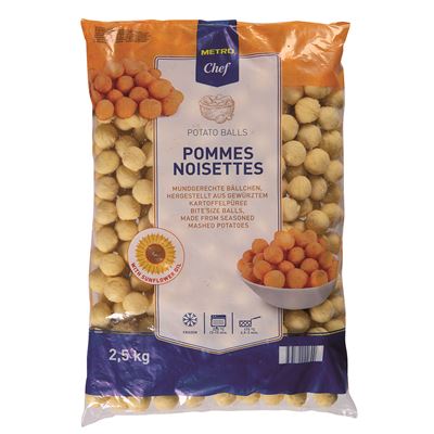 METRO Chef Noisettes Krokety mraž. 4 x 2,5 kg