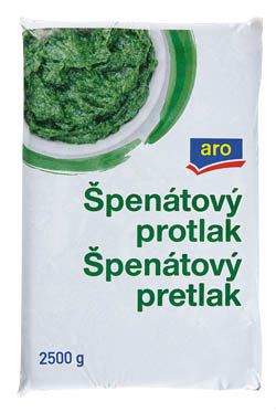 aro Protlak špenátový mraž. 2,5 kg