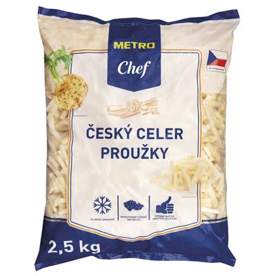 METRO Chef Český celer proužky mraž. 2,5 kg