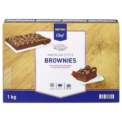 METRO Chef Brownies krájený mraž. 1 kg