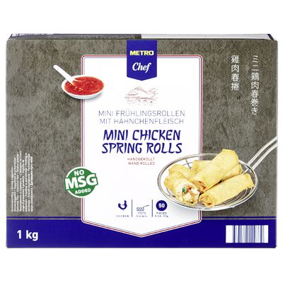 METRO Chef Závitky jarní kuřecí mini mraž. 1 kg