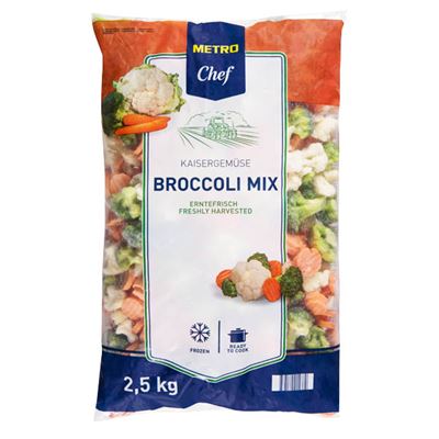METRO Chef Směs s brokolicí mraž. 2,5 kg