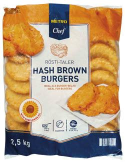 METRO Chef Hashbrown burger mraž. 2,5 kg