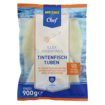 METRO Chef Kalamáry tuby U/5 mraž. 900 g