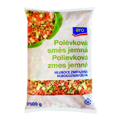 aro Polévková směs jemná mraž. 2,5 kg