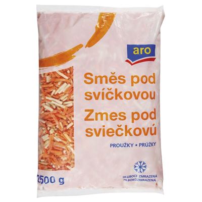 aro Směs pod svíčkovou proužky mraž. 2,5 kg