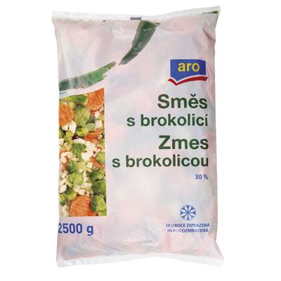 aro Směs s brokolicí mraž. 2,5 kg