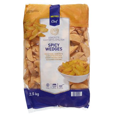 METRO Chef Spicy Wedges mraž. 2,5 kg