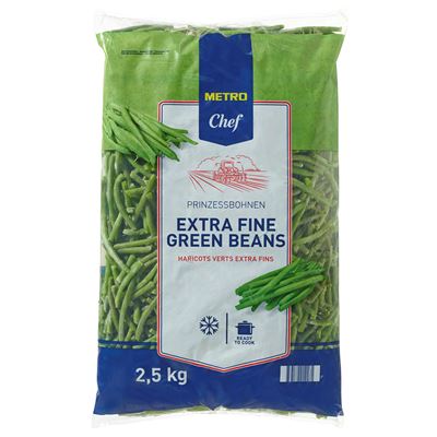 METRO Chef Fazolové lusky extra jemné mraž. 2,5 kg