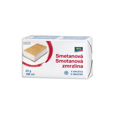 aro Zmrzlina smetanová v oplatce mraž. 28 x 180 ml