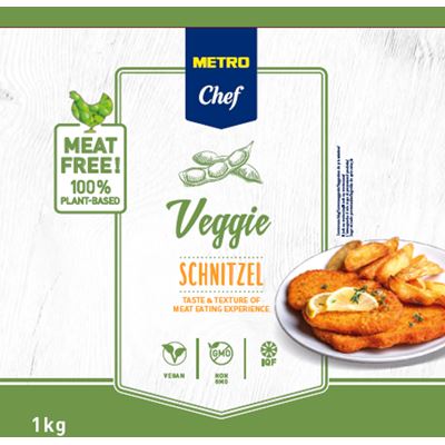 METRO Chef Veggie řízky individuálně rychle zmraz. (IQF) mraž. 1 ks