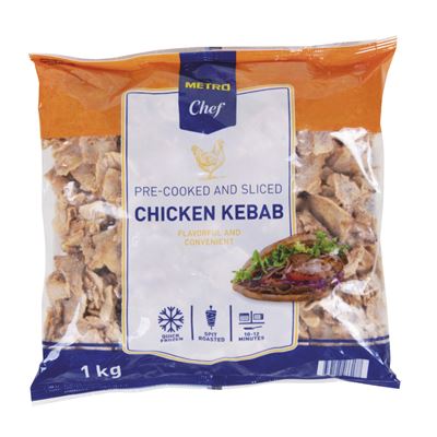 METRO Chef Kebab kuřecí krájený mraž. 1 kg