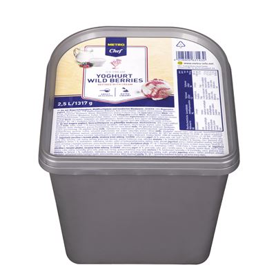 METRO Chef Zmrzlina jogurt lesní směs mraž. 2,5 l
