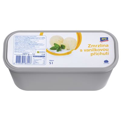 aro Zmrzlina vanilková příchuť mraž. 5 l
