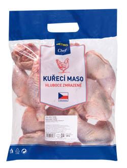 METRO Chef Kuřecí stehna individuálně rychle zmraz. (IQF) mraž 10 x 220 g