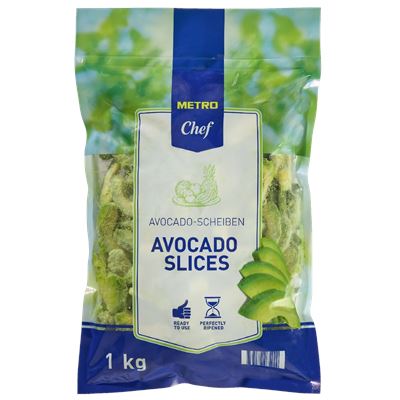 METRO Chef Avokádo plátky mraž. 1 kg