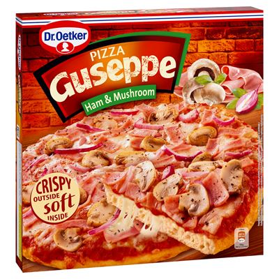 GUSEPPE Pizza šunka žampiony mraž. 425 g