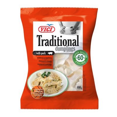 VICI Taštičky s vepřovým masem mraž. 400 g
