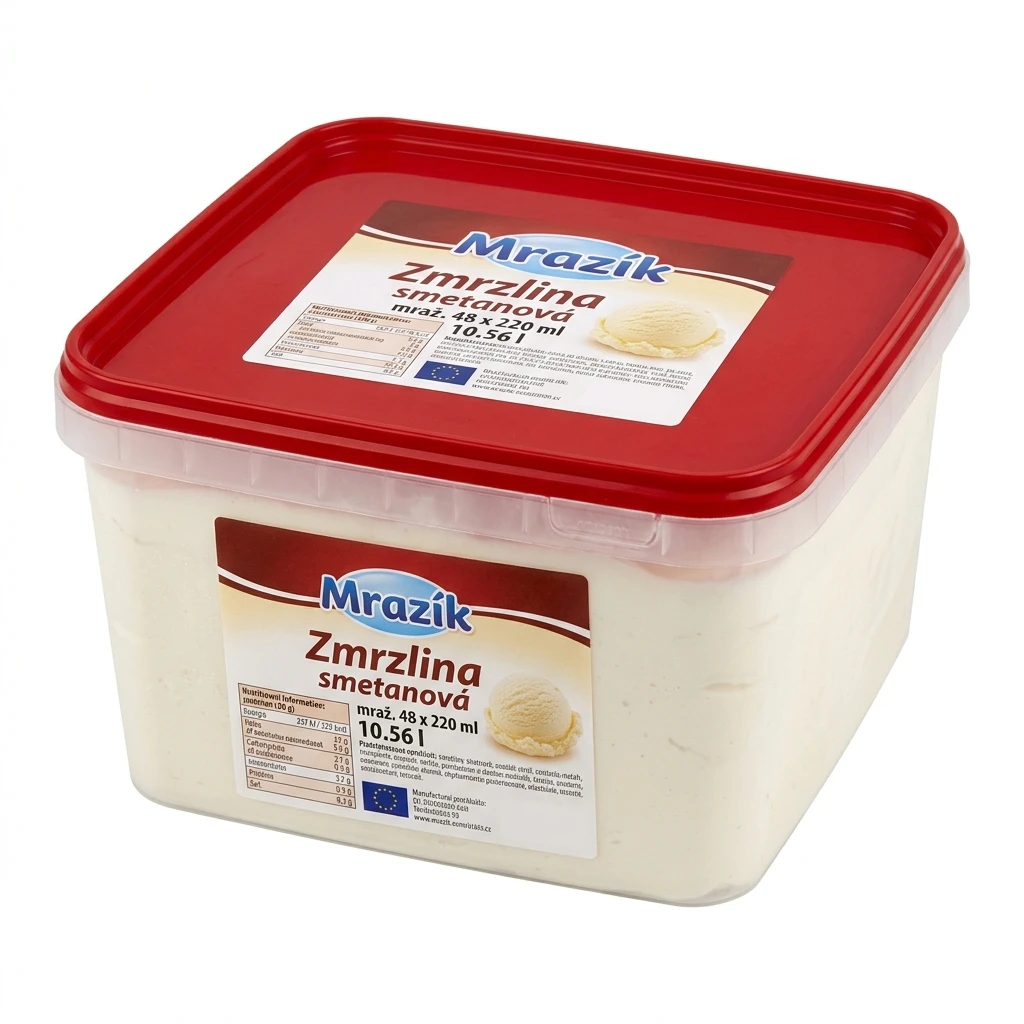 Mrazík Zmrzlina smetanová mraž. 48 x 220 ml