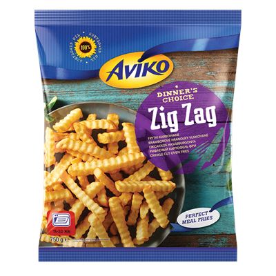 Aviko Zigzag Vlnky do trouby mraž. 750 g