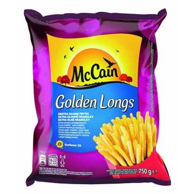 McCain Golden Longs hranolky mraž. 12 x 750 g