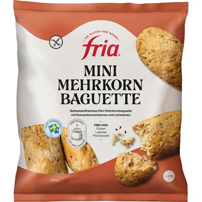 fria Bagetky vícezrnné bezlepkové mraž. 4 x 70 g