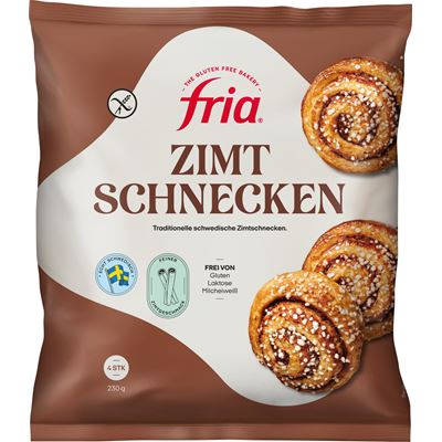 fria Šnek skořicový bezlepkový mraž. 4 x 57,5 g