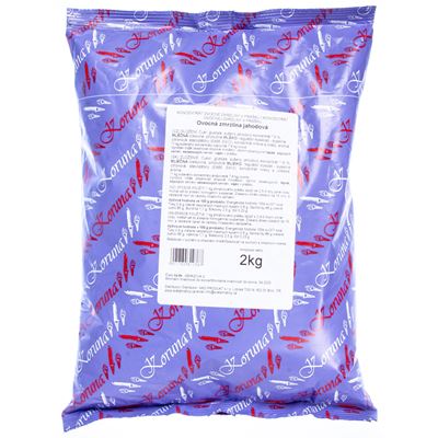 KORUNA Zmrzlinová směs příchuť jahoda 2 kg