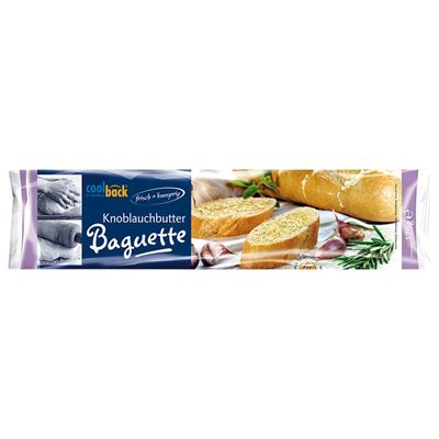 Coolback Bageta česneková s máslem mraž. 24 x 175 g