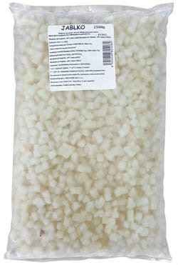 Jablko kostky mraž. 2,5 kg