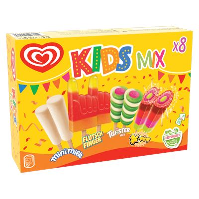Langnese Algida Kids mix multipack mraž. 8 ks (398 ml)