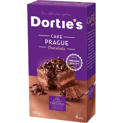 PRAGUE Řez Cake čokoládový 6 ks mraž. 350 g