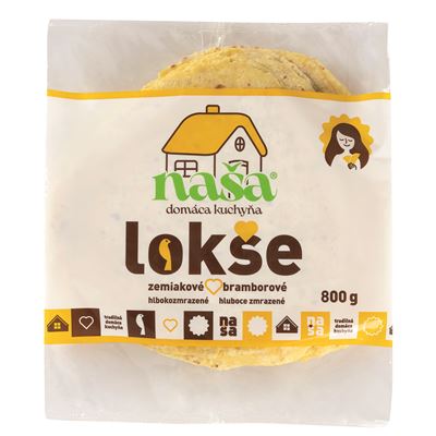 Bramborové lokše (12 ks) mraž. 800 g
