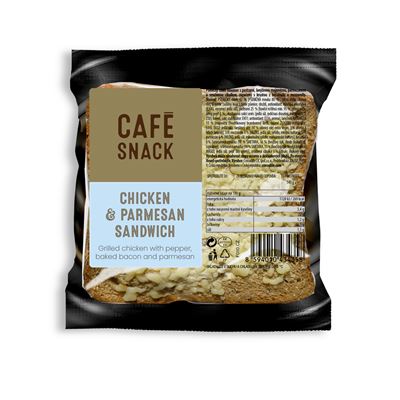 CAFE SNACK Sendvič Gourmet Kuřecí parmazan mraž. 6 x 150 g
