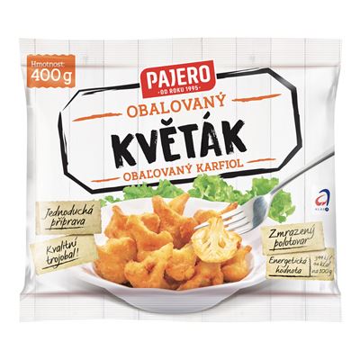 PAJERO Květák obalovaný mraž. 400 g