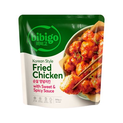 bibigo Kuře smažené Sweet Spicy mraž. 350 g