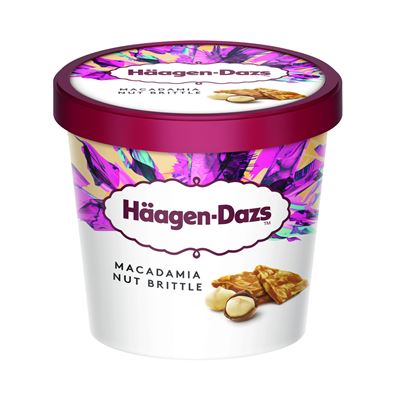 Häagen-Dazs Makadamové ořechy mraž. 24 x 95 ml
