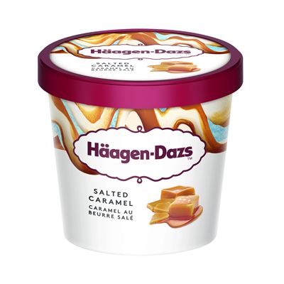 Häagen-Dazs Slaný karamel mraž. 24 x 95 ml